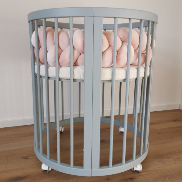 Detská rastúca postieľka SMART BED – sivá