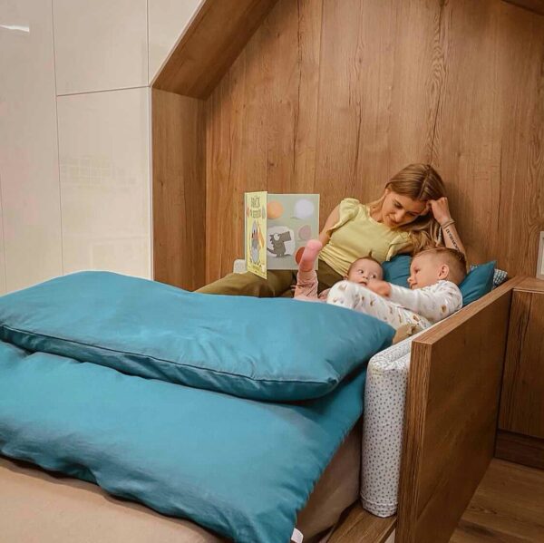 Set bavlnených obliečok - vankúš 65 × 45 cm a paplón 100 × 135 cm