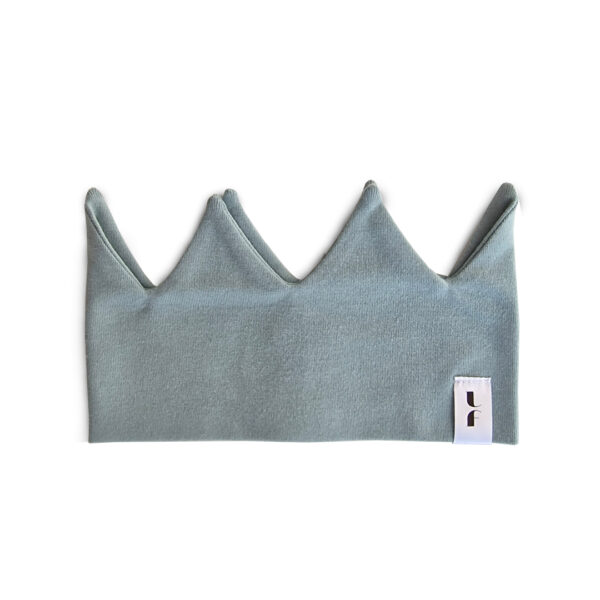 Detská bavlnená čelenka Crown