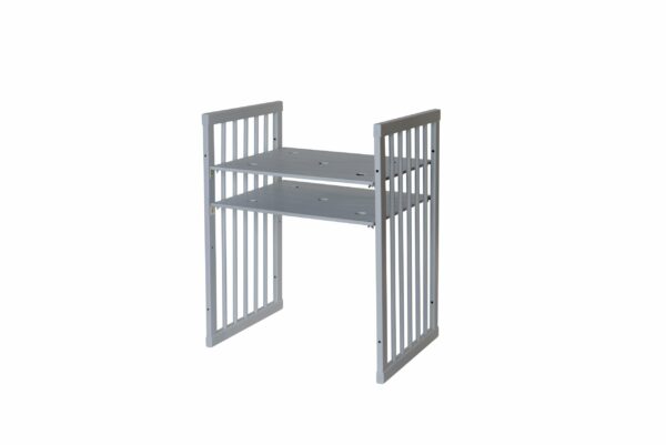Detská rastúca postieľka SMART BED – sivá