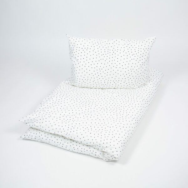 Set bavlnených obliečok - vankúš 65 × 45 cm a paplón 100 × 135 cm