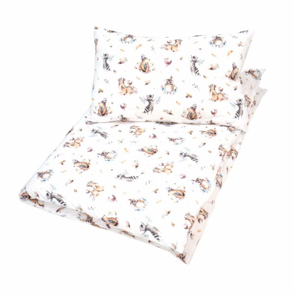 Set bavlnených obliečok - vankúš 65 × 45 cm a paplón 100 × 135 cm