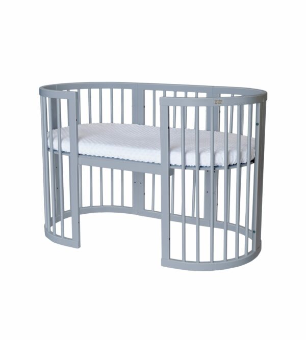 Detská rastúca postieľka SMART BED – sivá