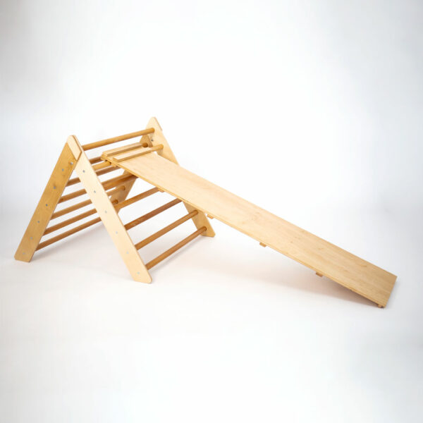 Montessori doska SlideMe - prírodné drevo