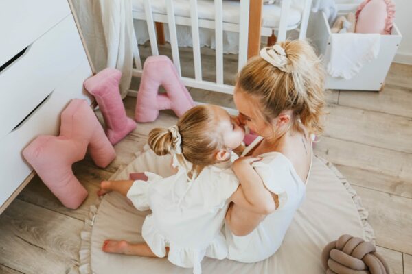 Set 2 velvet scrunchies gumičiek Mama a dcéra