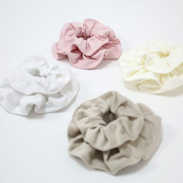 Set 2 bavlnených scrunchies gumičiek Mama a dcéra