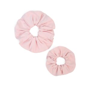 Set 2 bavlnených scrunchies gumičiek Mama a dcéra