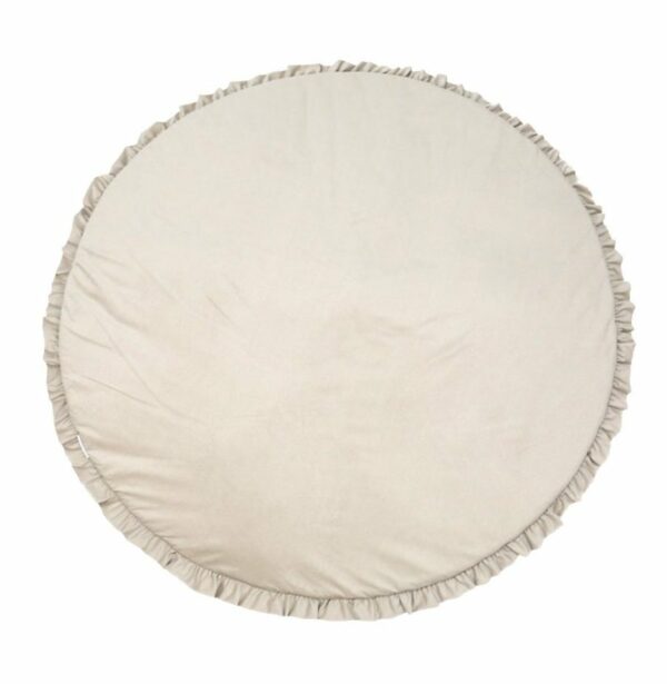 Hrací koberec velvet s volánikom Ø130 cm