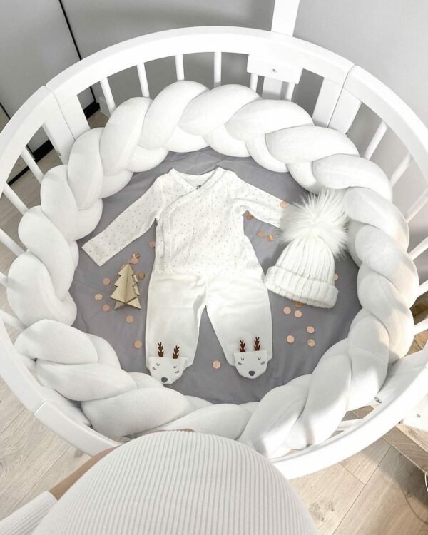 Detská rastúca postieľka SMART BED – biela