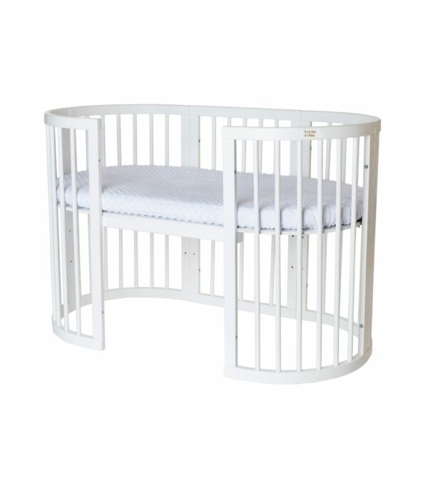 Detská rastúca postieľka SMART BED – biela