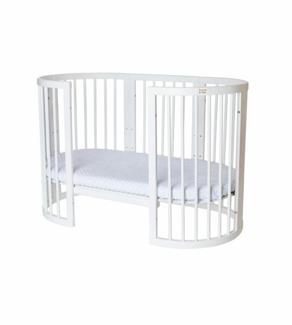 Detská rastúca postieľka SMART BED – biela