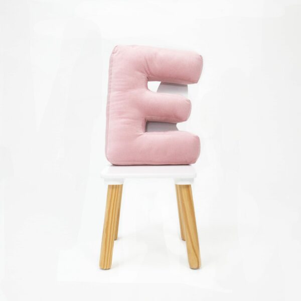 Vankúš velvet písmeno - set 5ks