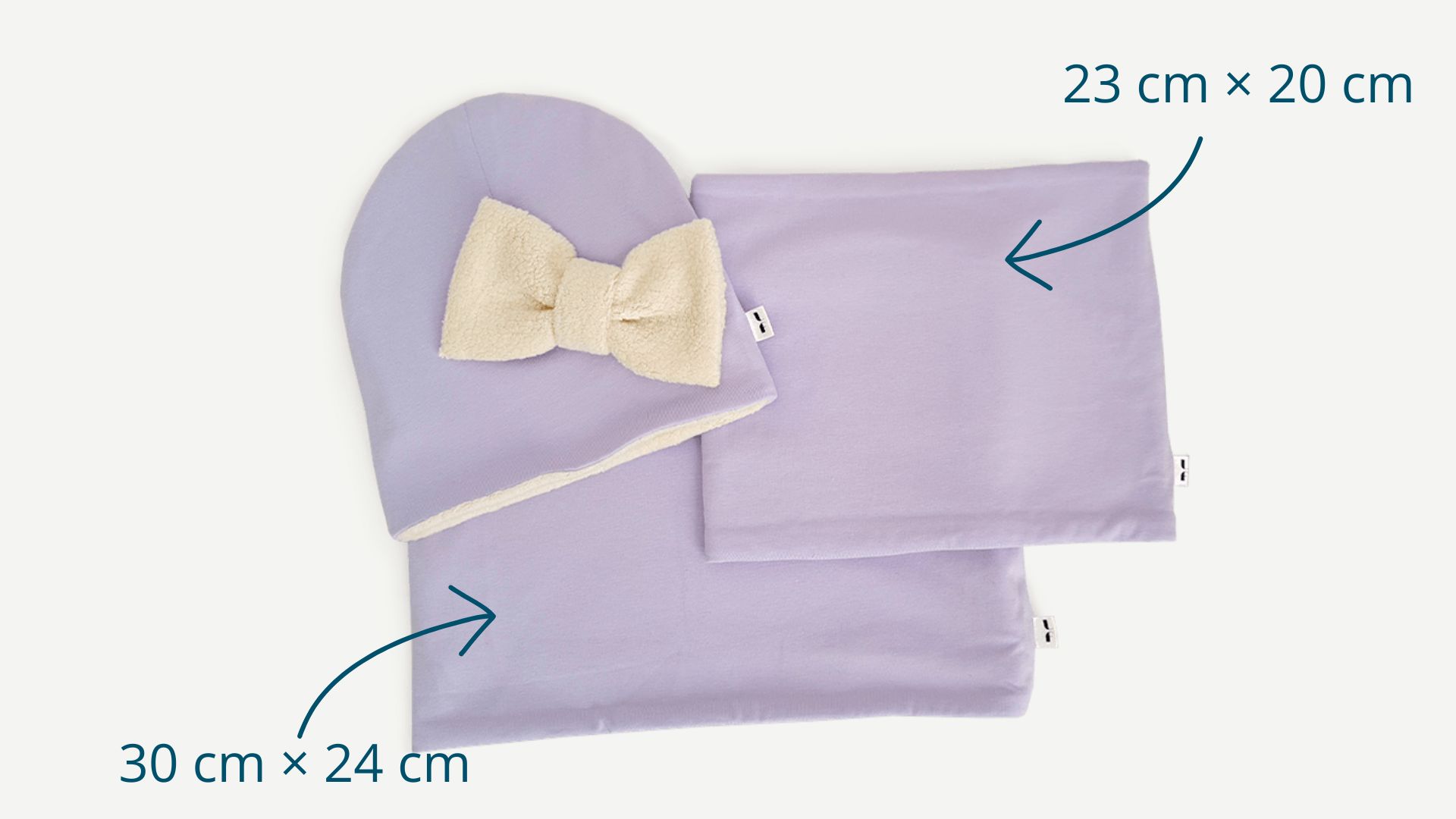 Detský zimný set (čiapka a nákrčník) - Mia