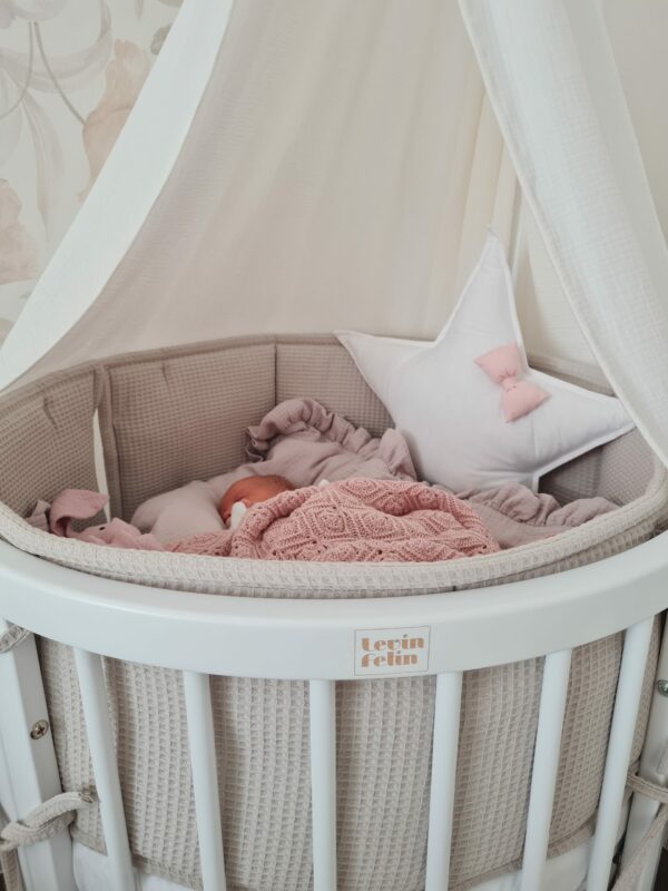 Detská rastúca postieľka SMART BED – biela