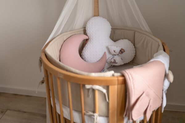 Detská rastúca postieľka SMART BED – prírodné drevo