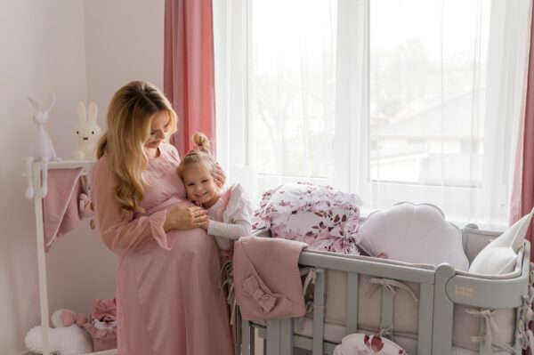 Perová zavinovačka bavlnená s volánom