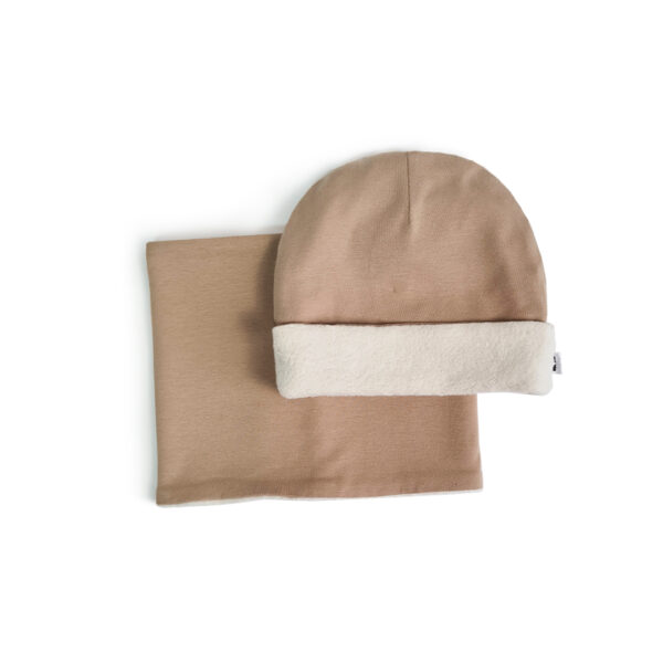 Detský zimný set (čiapka a nákrčník) - Noel