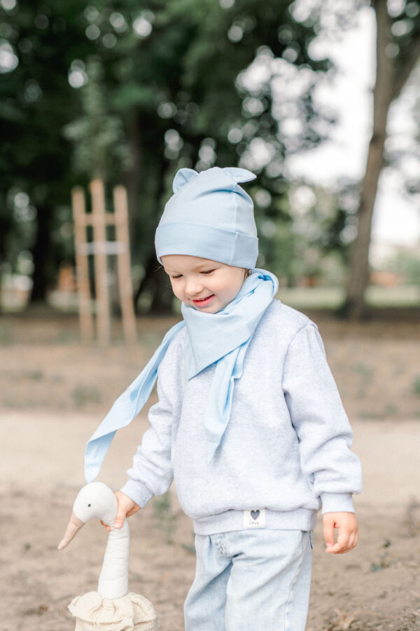 Detský jarný/jesenný set (čiapka a nákrčník) – Ninka