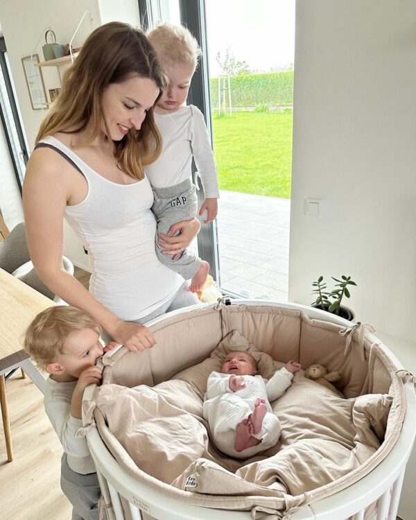 Bavlnený mantinel do postieľky SMART BED
