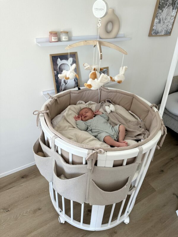 Bavlnený mantinel do postieľky SMART BED