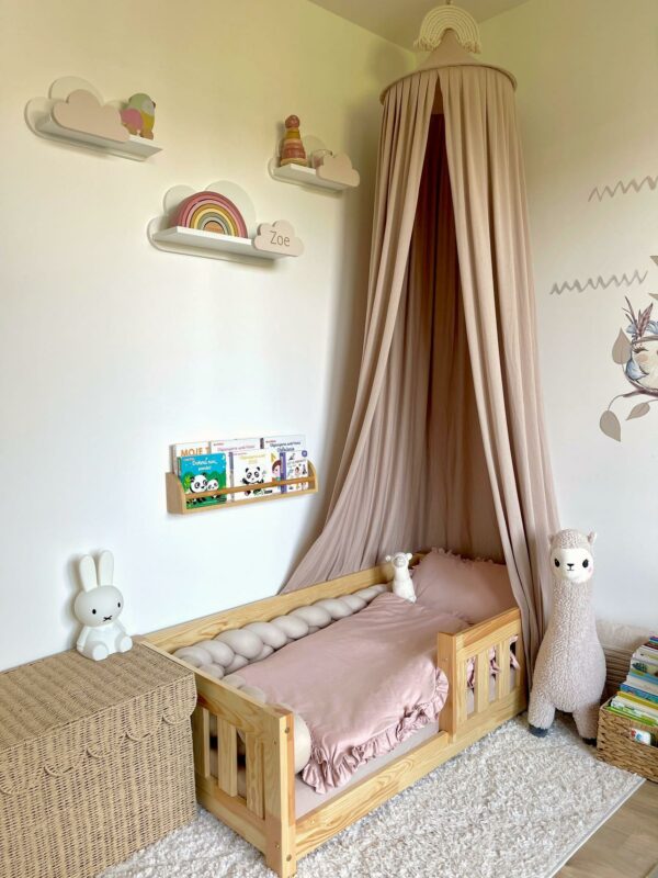 Set bavlnených obliečok s volánmi - vankúš 65 × 45 cm a paplón 100 × 135 cm