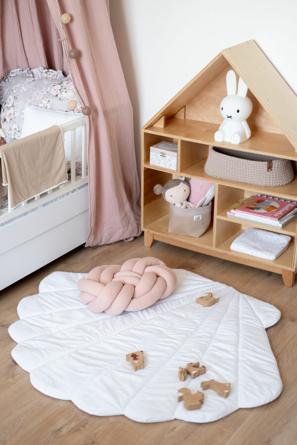Set bavlnených obliečok s volánmi - vankúš 65 × 45 cm a paplón 100 × 135 cm