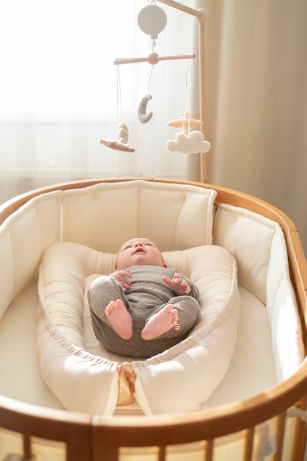 Bavlnený mantinel do postieľky SMART BED
