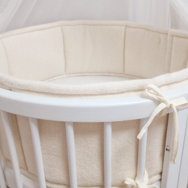 Baránkový mantinel do postielky Smart bed