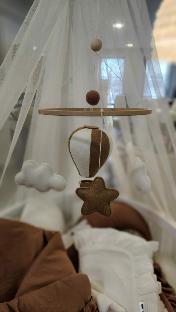 Závesná dekorácia nad detskú postieľku - Balloon Dream