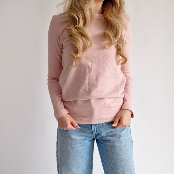 Termo tričko na dojčenie s dlhým rukávom