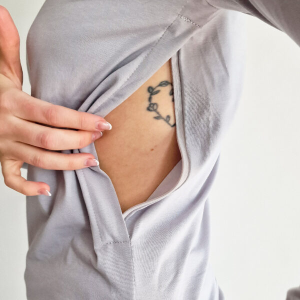 Tričko na dojčenie s dlhým rukávom