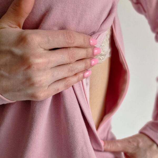 Termo tričko na dojčenie s dlhým rukávom