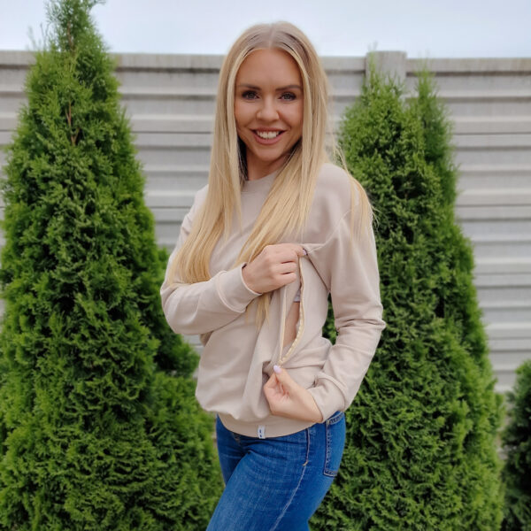 Termo mikina na dojčenie