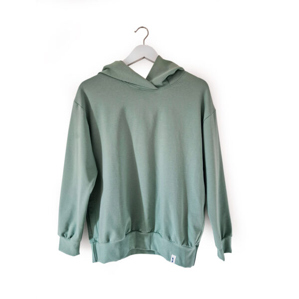 Mikina na dojčenie s kapucňou