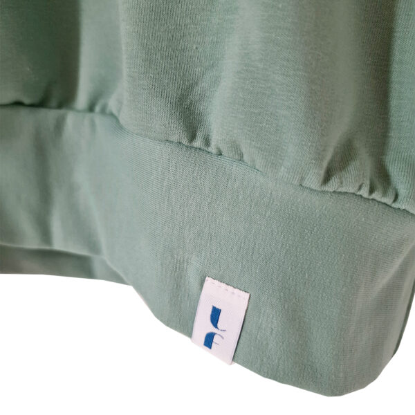 Mikina na dojčenie s kapucňou