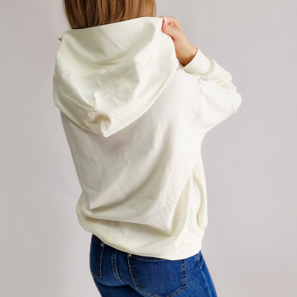 Mikina na dojčenie s kapucňou