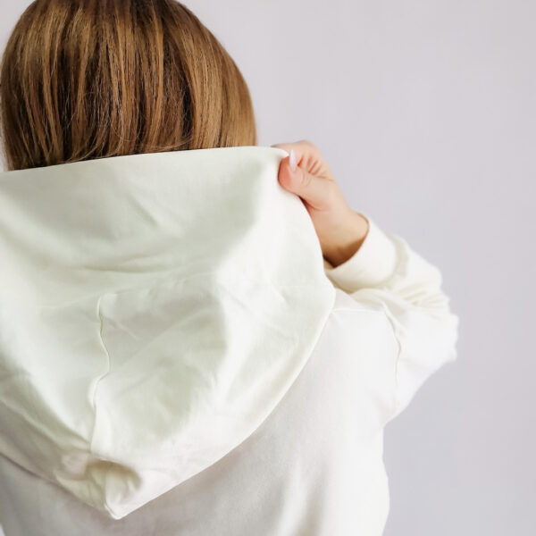 Mikina na dojčenie s kapucňou