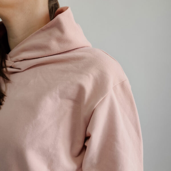 Termo mikina na dojčenie s kapucňou