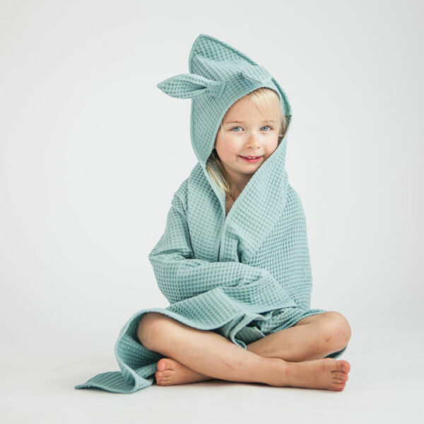 Detská osuška s kapucňou a uškami