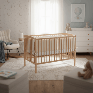 Baránkový premium mantinel do hranatej postieľky 140 × 70 cm