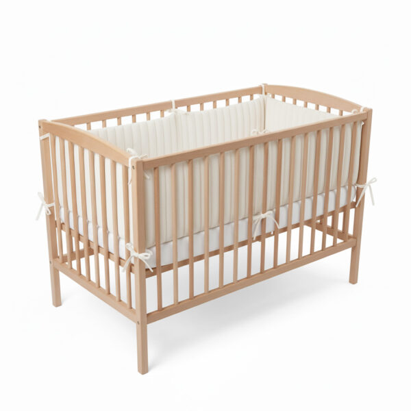 Baránkový premium mantinel do hranatej postieľky 120 × 60 cm Baránkový premium mantinel do hranatej postieľky 120 × 60 cm